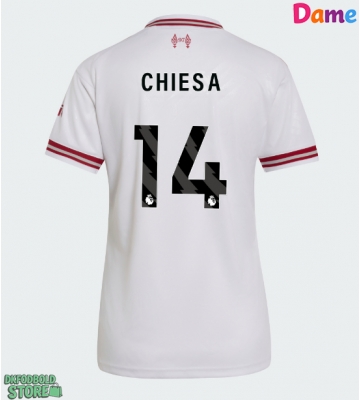 Liverpool Federico Chiesa #14 Replika Udebanetrøje Dame 2026-27 Kortærmet